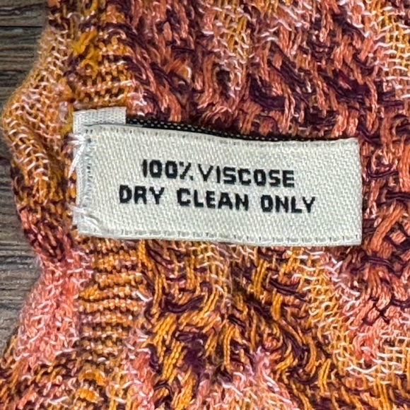 Women's Multicolor Scarf - 100% Viscose, Made in India - Picture 4 of 4